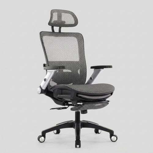Ergonomic Office Chair with 4D Flip-Up Arms